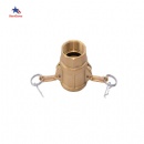 Brass camlock coupling type D